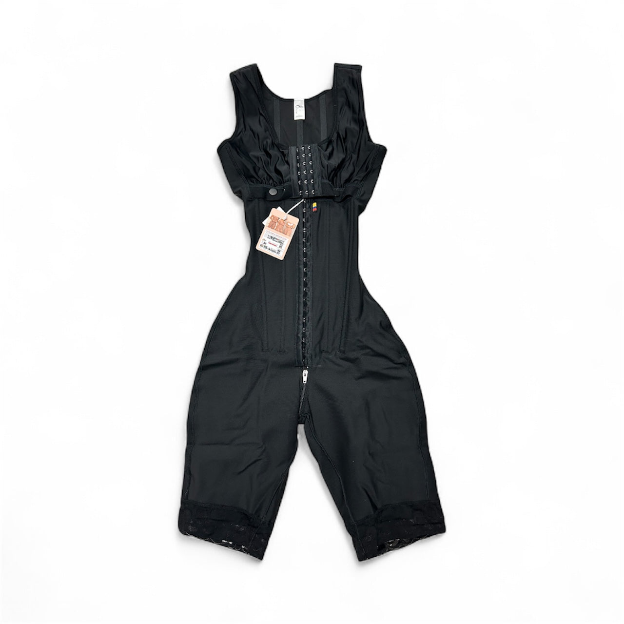 Bra Full Body Faja with Crotch Zipper